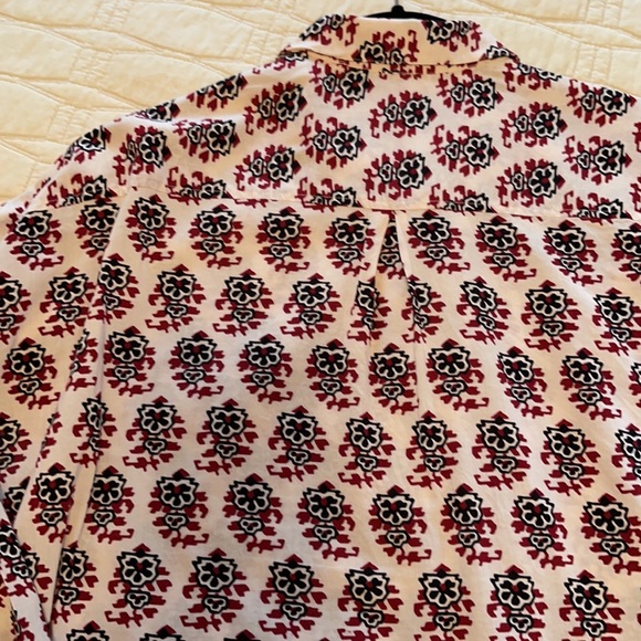 Scotch & Soda print drop shoulder size Medium button shirt - Picture 7 of 7